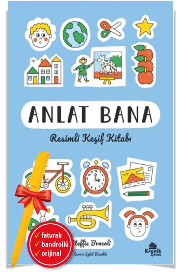 Alfa Kalem + Anlat Bana: Resimli Keşif Kitabı (Steffie Brocoli)-Yeni Kronik Kitap - Kronik Kitap - Image 1