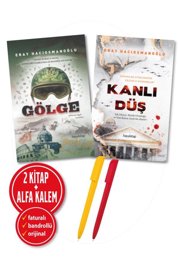 Alfa Kalem + Eray Hacıosmanoğlu 2 Kitap Set Gölge + Kanlı Düş (Yeni)Araştırma/İnceleme-Hayykitap - Hayykitap - Image 1