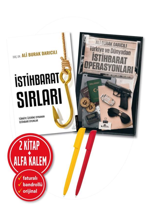 Alfa Kalem + Ali Burak Darıcılı(İstihbarat Sırları + Türkiye Ve Dünyadan İstihbarat Operasyonları)2'Li - Destek Yayınları - Image 1