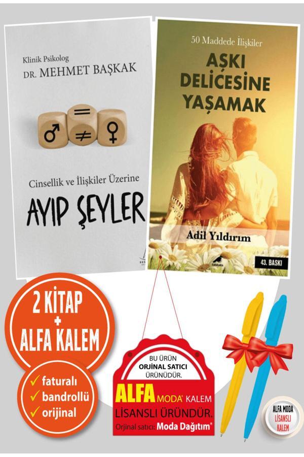 Ayıp Şeyler Cinsellik Ve İlişkiler Üzerine Mehmet Başkak 50 Maddede İlişkiler Adil Yıldırım 2 Kitap - Destek Yayınları - Image 1
