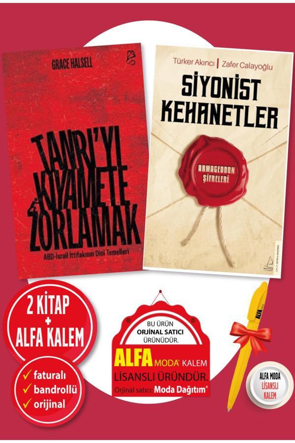 Siyonist Kehanetler Armagedon / Türker Akıncı + Tanrı’Yı Kıyamete Zorlamak / Grace Halsell 2 Kitap - Destek Yayınları - Image 1