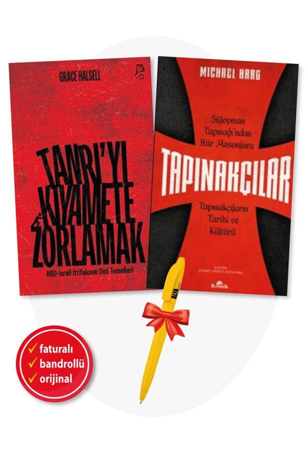 Tapınakçılar / Michael Haag + Tanrı’Yı Kıyamete Zorlamak / Grace Halsell 2 Kitap Set - Kronik Kitap - Kronik Kitap - Image 1