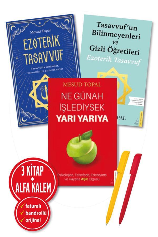 Mesud Topal 3 Kitap Ne Günah İşlediysek + Ezoterik Tasavvuf + Tasavvufun Bilinmeyenleri-Yeni-Destek - Destek Yayınları - Image 1