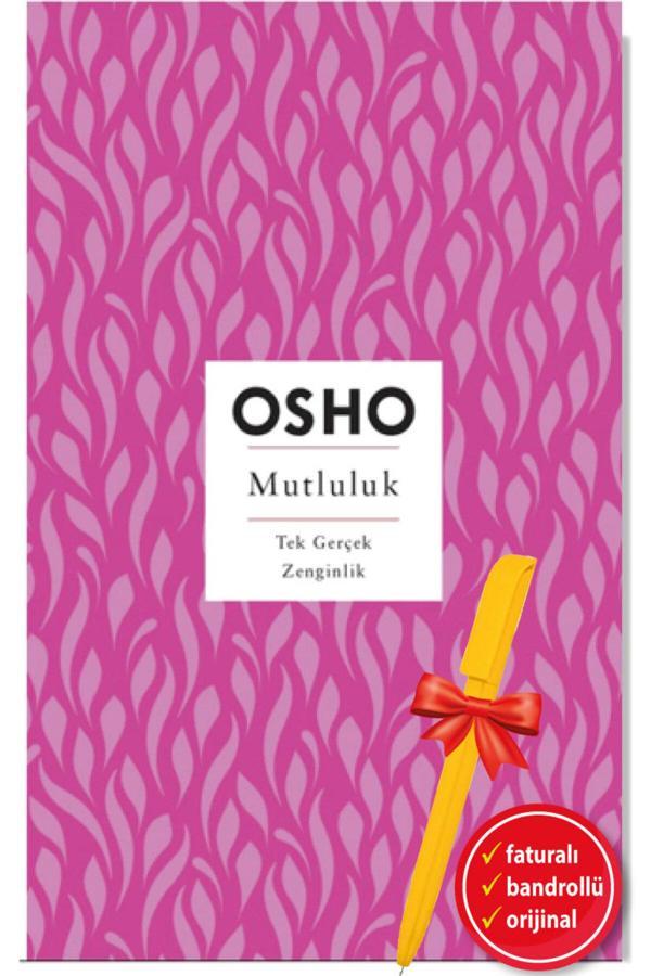 Alfa Kalem + Mutluluk- Tek Gerçek Zenginlik -Kitap- (Osho)- Butik Yayınları Kişisel Gelişim - Butik Yayınları - Image 1