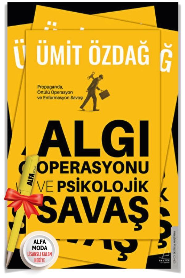 Algı Operasyonu Ve Psikolojik Savaş (Ümit Özdağ) + Alfa Moda Lisanslı Kalem - Destek Yayınları - Destek Yayınları - Image 1