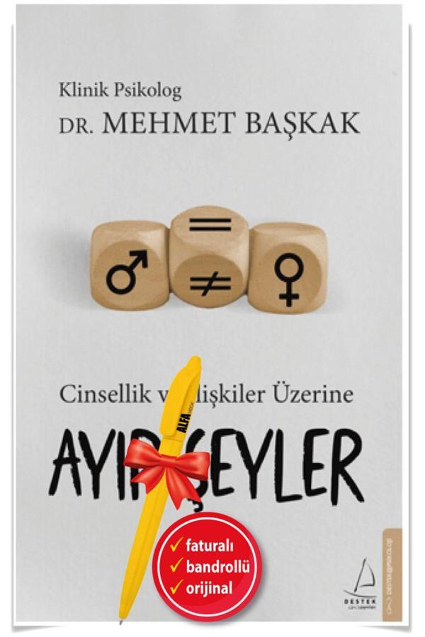 Alfa Kalem + Ayıp Şeyler - Cinsellik Ve İlişkiler Üzerine Kitabı / Mehmet Başkak - Destek Yayınları - Destek Yayınları - Image 1