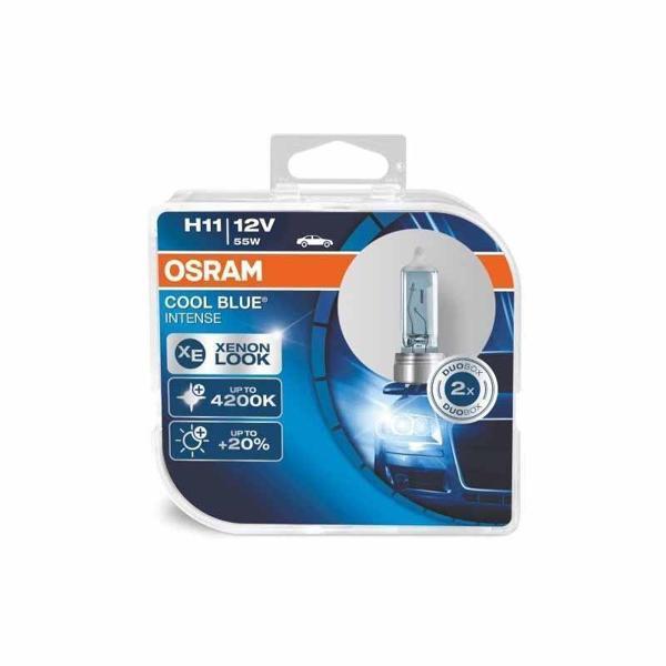 Osram Far Ampulü Halojen Mavi H11 12V 55W 64211 CBI - Image 1