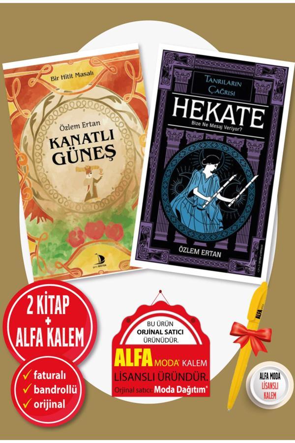 Kanatlı Güneş + Hekate Bize Ne Mesaj Veriyor - Tanrıların Çağrısı / Özlem Ertan 2 Kitap Set - Destek - Destek Yayınları - Image 1