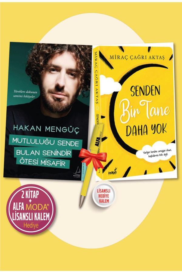 Senden Bir Tane Daha Yok (Miraç Çağrı A.) + Mutluluğu Sende Bulan Senindir (Hakan Mengüç) Alfa Kalem - İndigo Kitap Yayınevi - Image 1