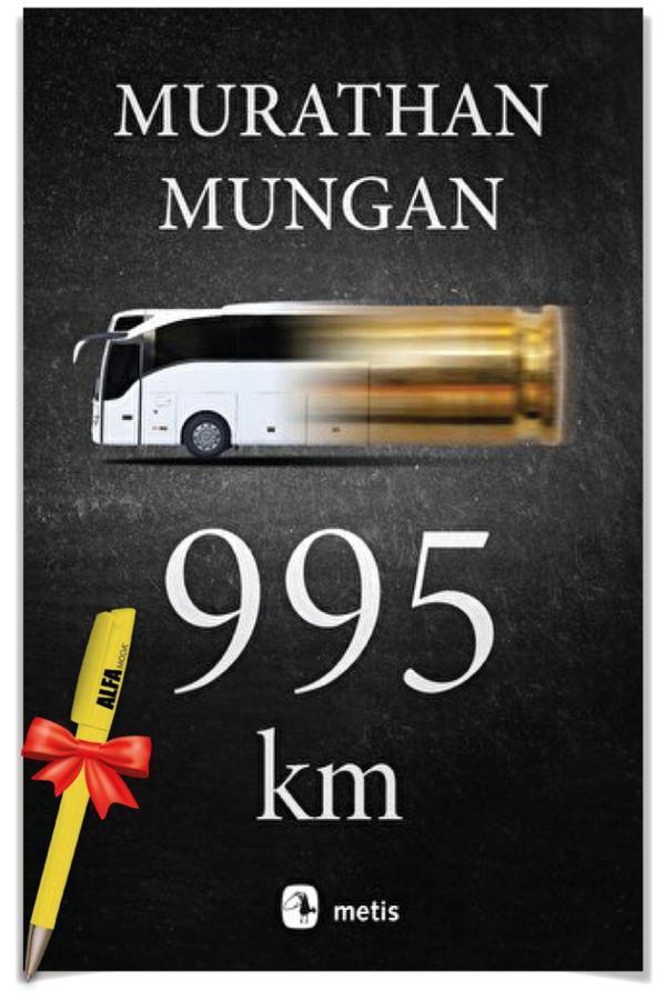 Alfa Moda Kalem + Murathan Mungan / 995 Km - (Yeni Kitap) 2'Li - Metis Yayınları - Metis Yayınları - Image 1