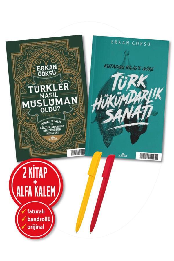 Alfa Kalem + Erkan Göksu 2 Kitap Türkler Nasıl Müslüman Oldu? + Kutadgu Bilig'E Göre Türk - Kronik Kitap - Image 1