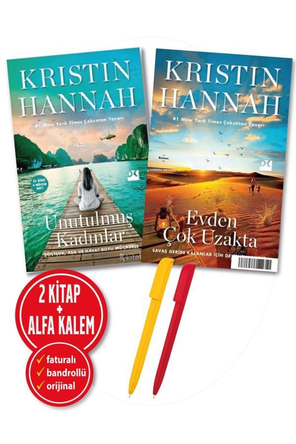 Alfa Kalem + Kristin Hannah 2 Kitap (Unutulmuş Kadınlar + Evden Çok Uzakta) Roman Yeni Doğan Kitap - Doğan Kitap - Image 1