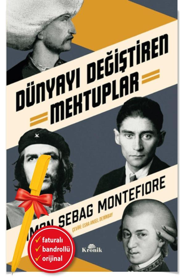 Alfa Kalem + Dünyayı Değiştiren Mektuplar(Simon Sebag Montefiore)Dünya Tari̇Hi̇-Yeni̇-Kronik Kitap - Kronik Kitap - Image 1