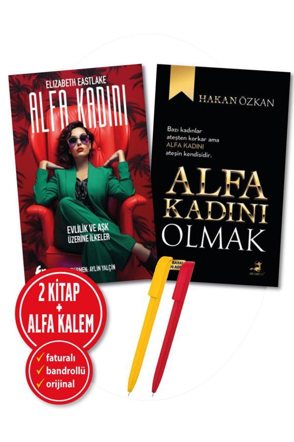 Alfa Kadını (Elizabeth Eastlake) + Alfa Kadını Olmak(Hakan Özkan) + Alfa Kalem Yeni 2 Kitap-Fa Yayın - Fa Yayınları - Image 1