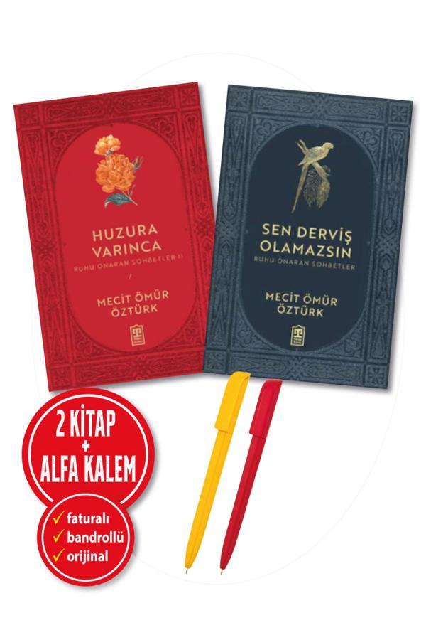 Alfa Kalem + Huzura Varınca + Sen Derviş Olamazsın 2 Kitap (Mecit Ömür Öztürk)-Yeni-Hayykitap - Hayykitap - Image 1