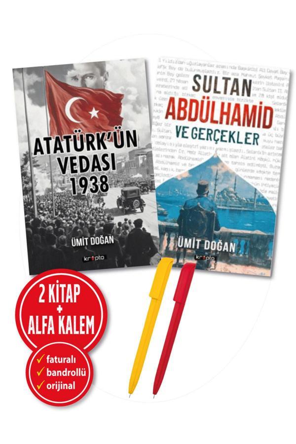 Ümit Doğan 2 Kitap Yeni(Sultan Abdülhamid Ve Gerçekler Atatürk’Ün Vedası 1938) Araştırma Kitap - Kripto - Image 1