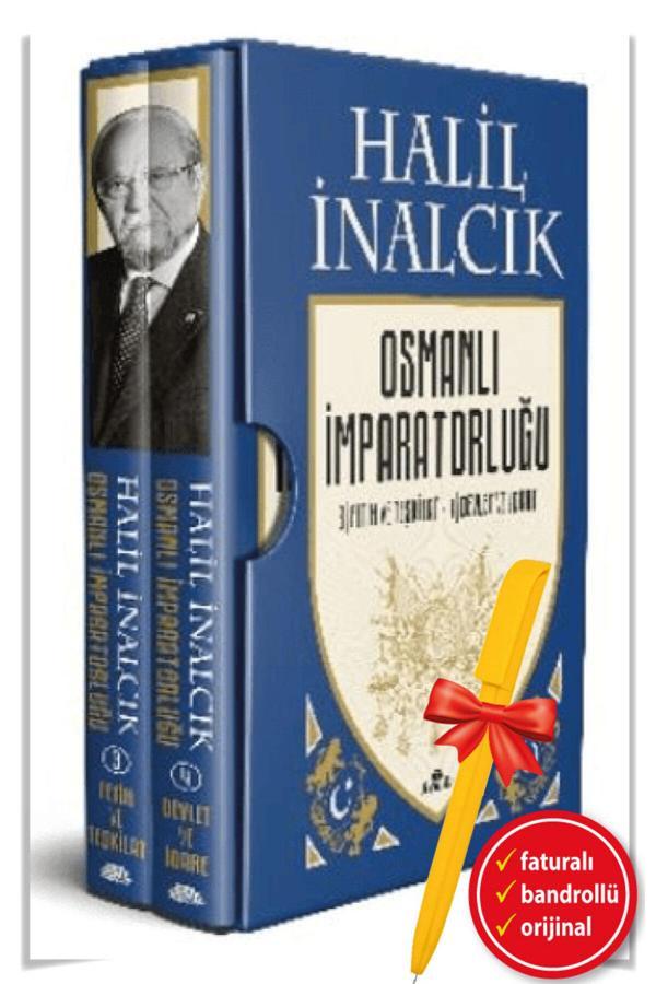 Alfa Kalem + Osmanlı İmparatorluğu Iı (2 Cilt Kutulu)-Kitap-(Halil İnalcık)-Kronik Kitap Tarih - Kronik Kitap - Image 1