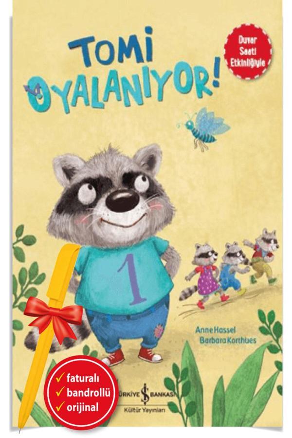 Alfa Kalem + Tomi Oyalanıyor!(Yeni)Çocuk Roman-Öykü-İş Bankası Kitap-Anne Hassel - İş Bankası Kültür Yayınları - Image 1