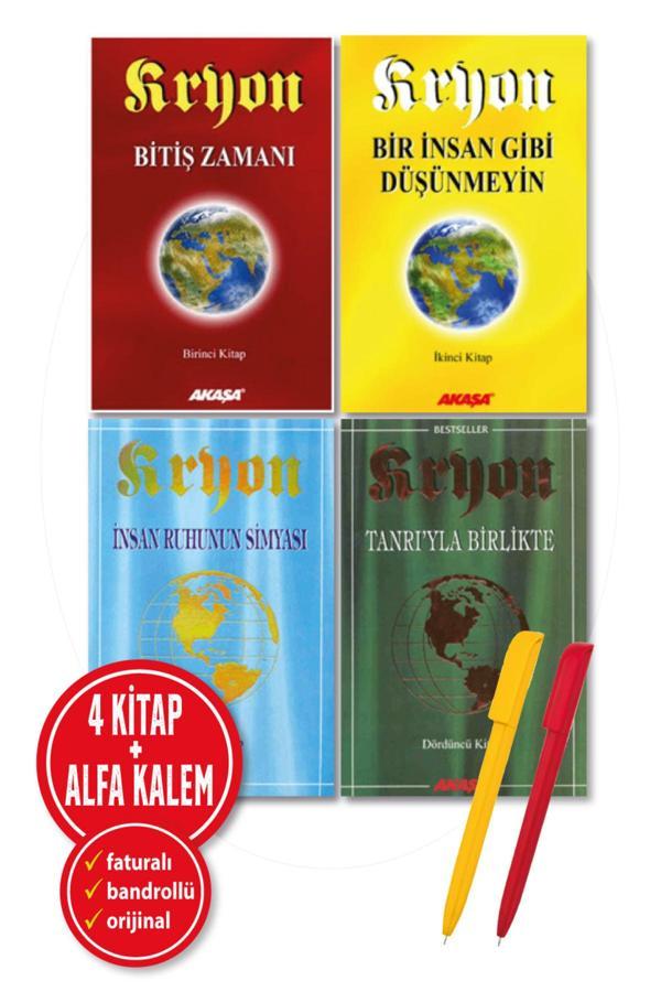 Alfa Kalem + Lee Carroll(Kryon: 1,2,3,4. Kitaplar- Bitiş Zamanı) 4 Kitap-Yeni-Bireysel Gelişim-Akaşa - Akaşa Yayın - Image 1