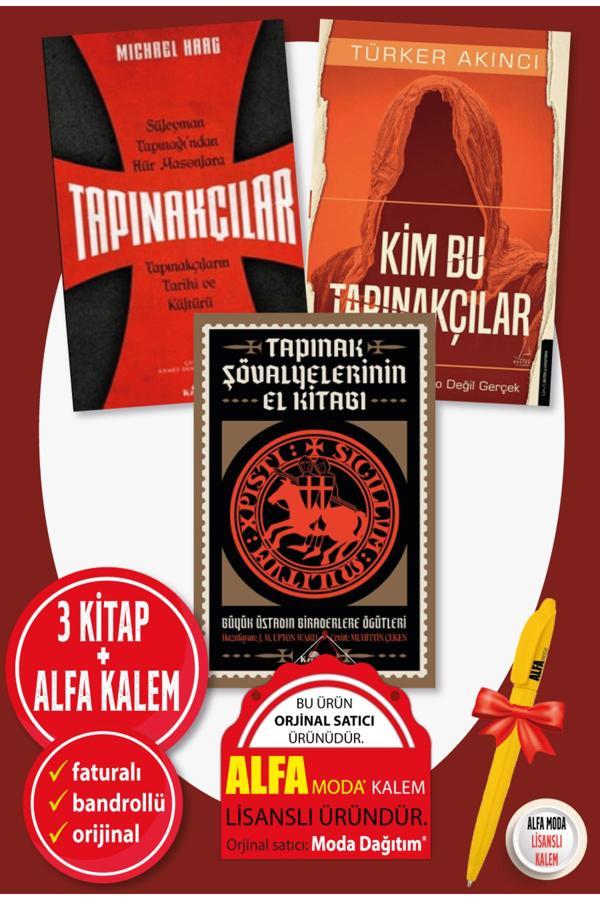 Tapınakçılar + Kim Bu Tapınakçılar + Tapınak Şövalyelerinin El Kitabı 3 Kitap Set - J. M. Upton-Ward - Kronik Kitap - Image 1