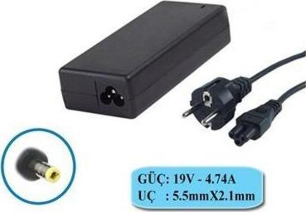 Compaxe CLA-445 90w 19v 4.74a 5.5-2.1 Notebook Adaptörü - Image 1