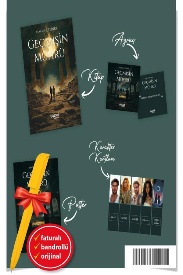 Alfa Kalem + Geçmişin Mührü (Havva Çetiner)-Yeni Ulysses Kitap - Ulysses Yayınları - Image 1