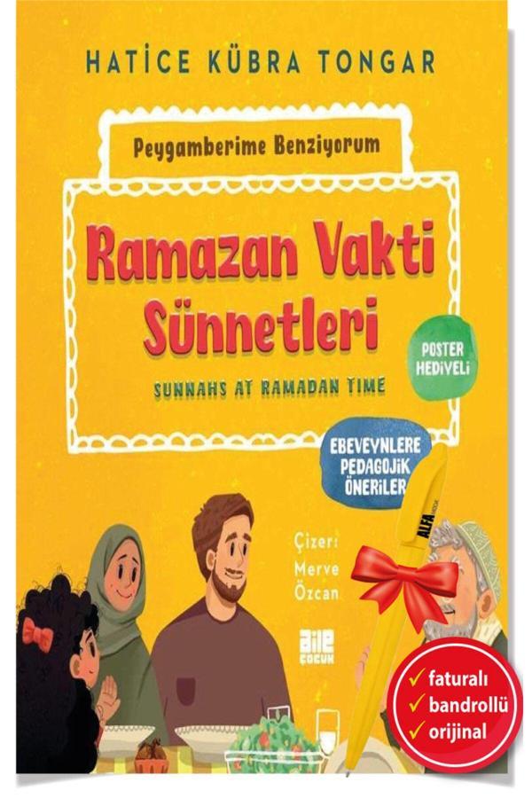 Alfa Kalem + Ramazan Vakti Sünnetleri (Hatice Kübra Tongar) Yeni- Moda-Hayykitap - Hayykitap - Image 1