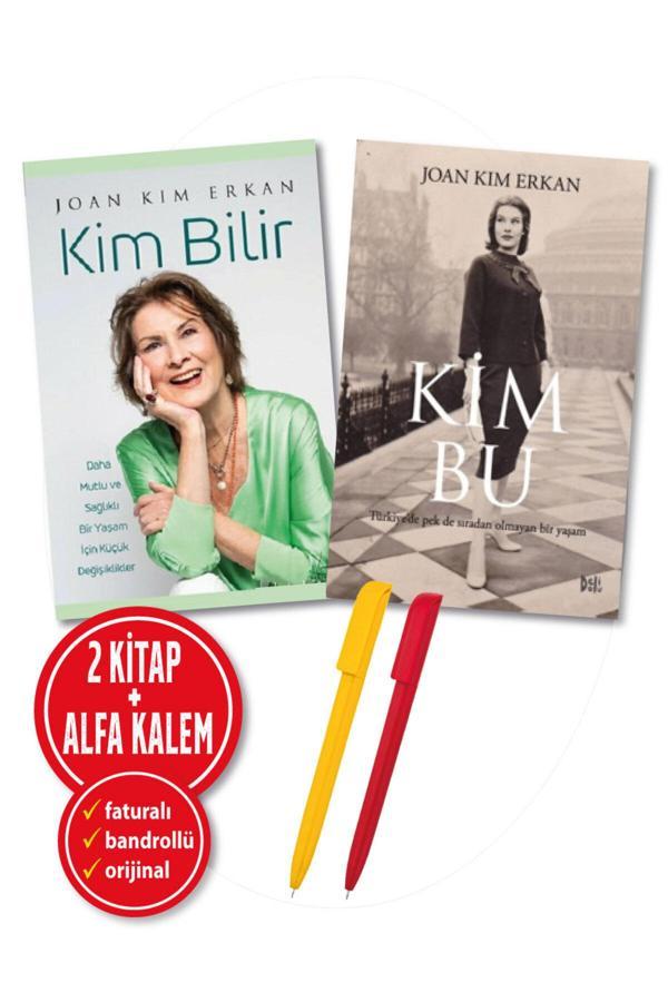 Alfa Kalem + Joan Kim Erkan 2 Kitap (Kim Bilir + Kim Bu (Ciltli) -Yeni- Kişisel Gelişim-Destek Kitap - Destek Yayınları - Image 1