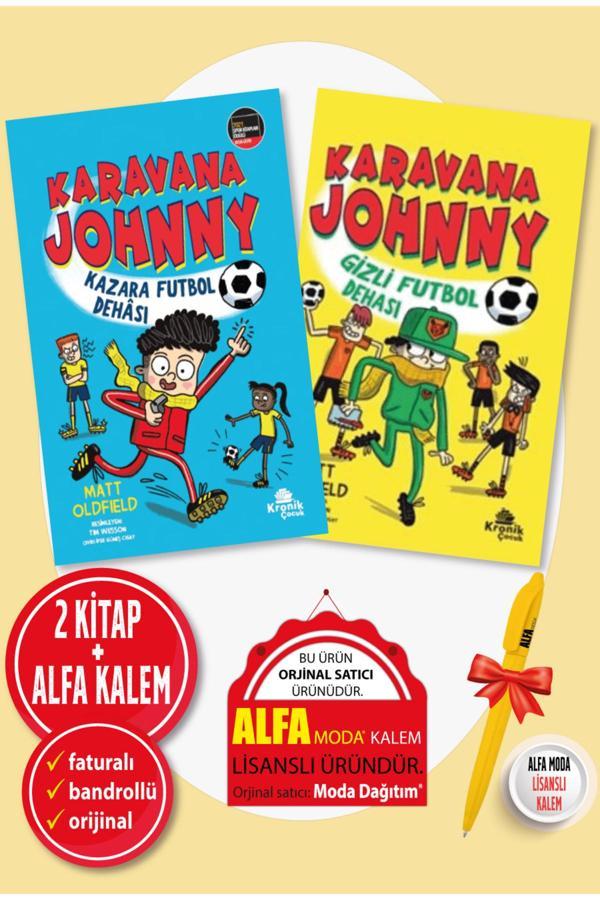 Karavana Johnny Gizli Futbol Dehası Kazara Futbol Dehası 2 Kitap Set - Matt Oldfield - Kronik Kitap - Kronik Kitap - Image 1