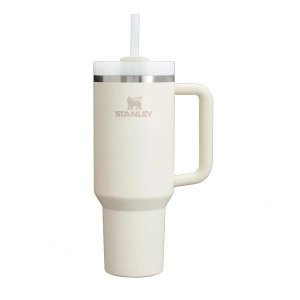 Stanley Quencher Pipetli Termos Bardak 1.18 Lt Cream 2.0 - Image 1