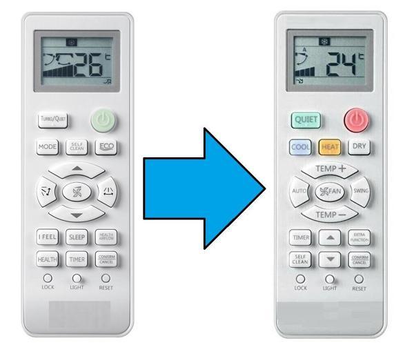 uğur ile uyumlu Klima Kumandası-Resimde Sağdaki Gönderilir - Image 1