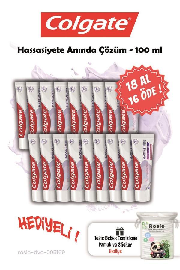 18 AL 16 ÖDE Colgate 100 ml Hassasiyete Anında Çözüm ve Rosie Hediye - Image 1