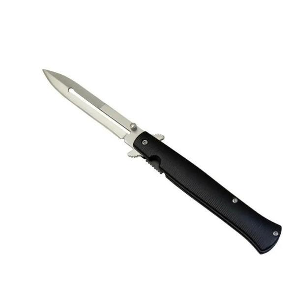 Çakı Metal Delikli Kabzalı 23 Cm , Yarı Otomatik - Image 1