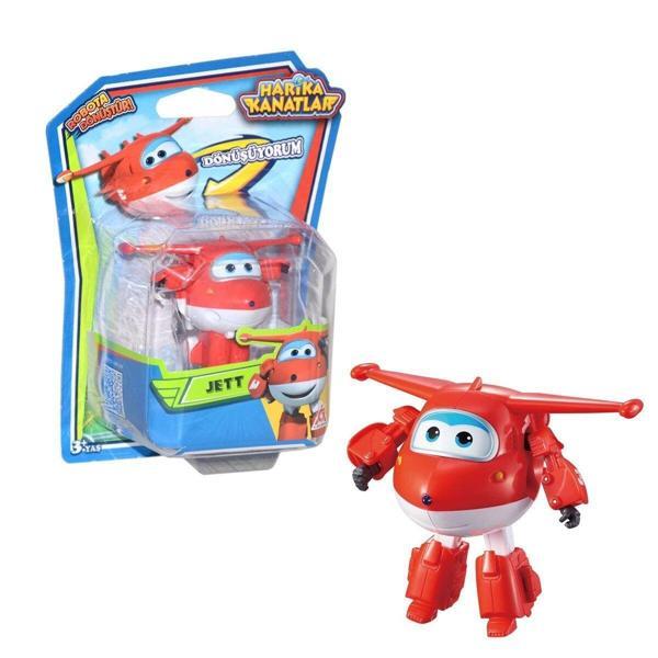 10010 Harika Kanatlar Dönüşen JETT Mini Figür Kız Erkek Çocuk Oyuncak Eğitici Oyuncaklar - Image 1