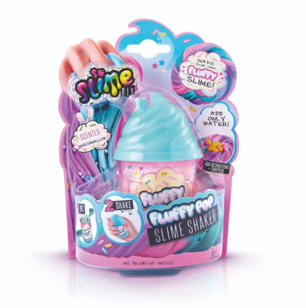 Fluffy Slime Marshmallow Dokulu Mavi Kız Erkek Çocuk Oyuncak Eğitici Oyuncaklar - Image 1