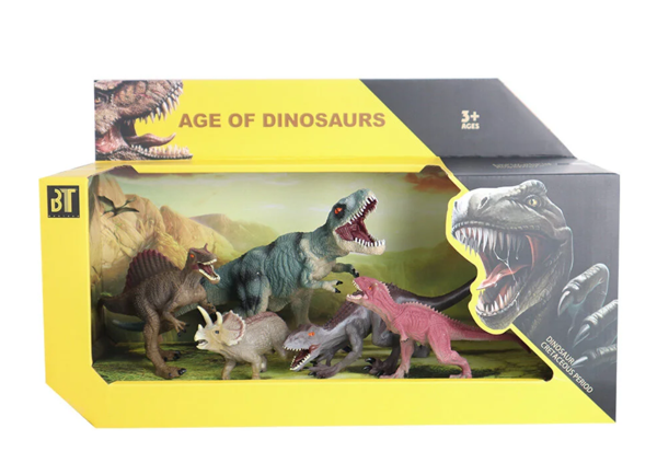 Model Dinozor Seti 5 li Kız Erkek Çocuk Oyuncak Eğitici Oyuncaklar - Image 1