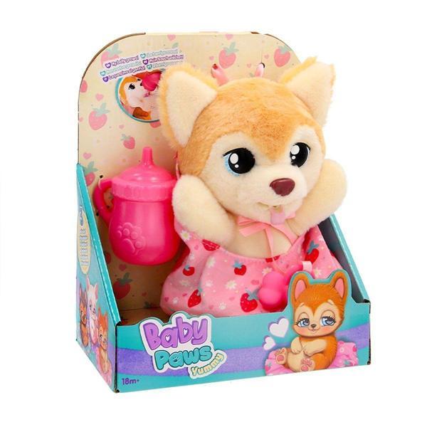 BAW03300 Baby Paws Yummy Shiba Inu 18cm Peluş Kız Erkek Çocuk Oyuncak Eğitici Oyuncaklar - Image 1