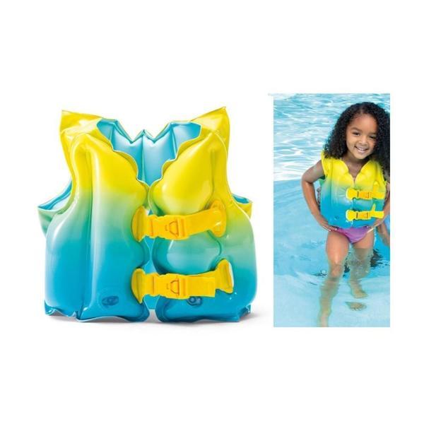 Intex Mavi Lagün Çocuk Deniz Yeleği 41x30cm (3-5 Yaş) Kız Erkek Çocuk Oyuncak Eğitici Oyuncaklar - Image 1