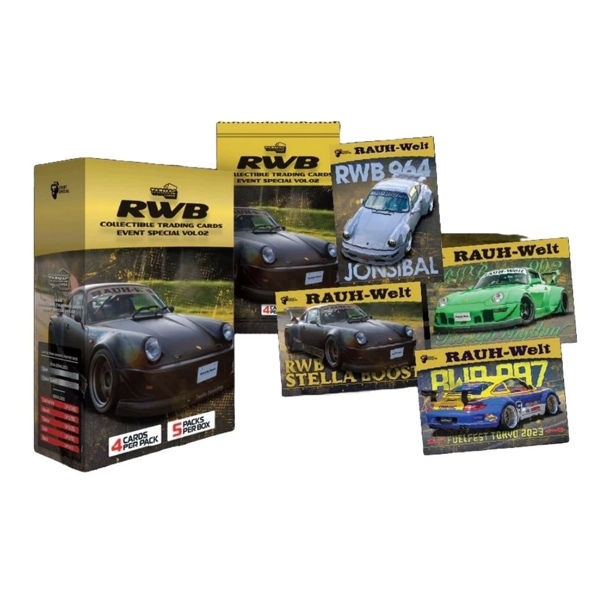 Tarmac Cards Event Special Pack - RWB Vol.02 Box Kız Erkek Çocuk Oyuncak Eğitici Oyuncaklar - Image 1