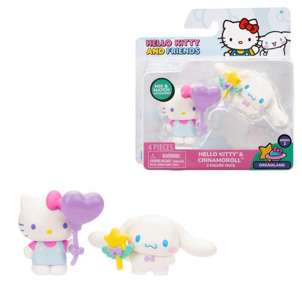 HKT06100 Hello Kitty 2li Mini Figür HKT0151-HKT0159 Kız Erkek Çocuk Oyuncak Eğitici Oyuncaklar - Image 1