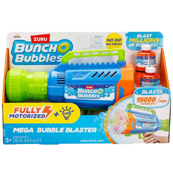 Bunch O Bubbles Işıklı Mega Köpük Tabancası S1 40cm - S00011349 Kız Erkek Çocuk Oyuncak Eğitici Oyun - Image 1