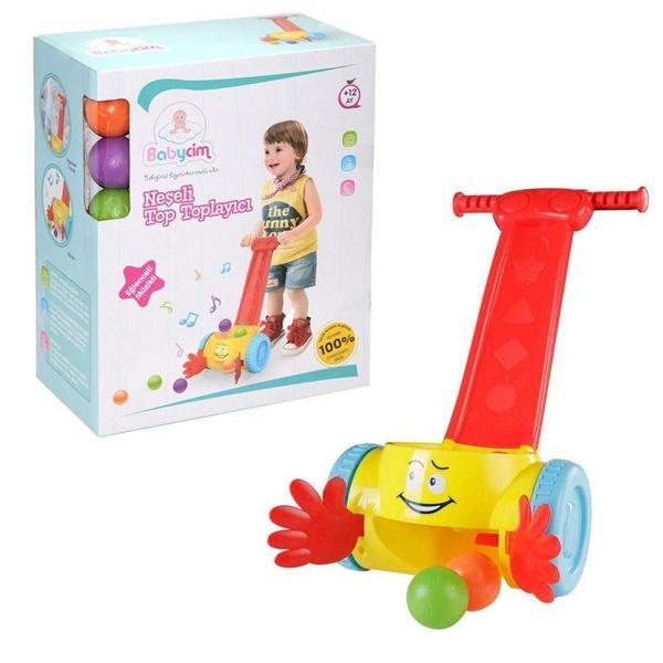 Babycim Neşeli Top Toplayıcı Oyunu Kız Erkek Çocuk Oyuncak Eğitici Oyuncaklar - Image 1