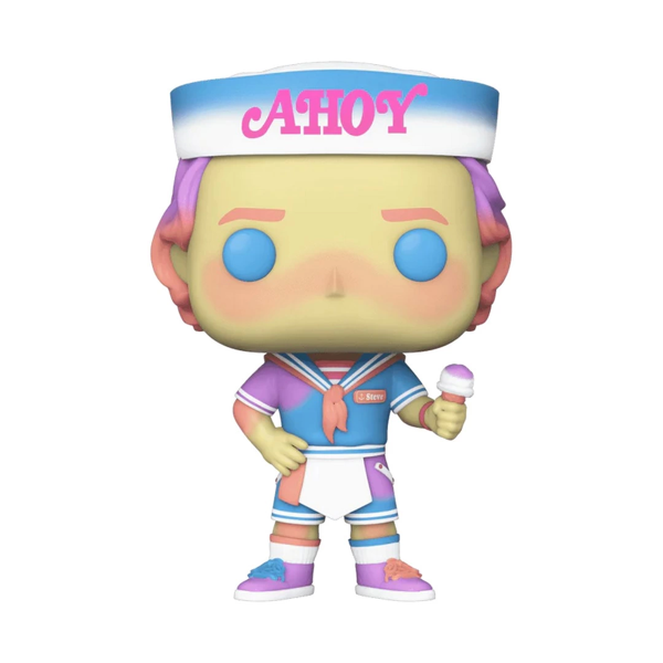Funko POP TV: Stranger Things - Steve (Scoops Ahoy) Kız Erkek Çocuk Oyuncak Eğitici Oyuncaklar - Image 1