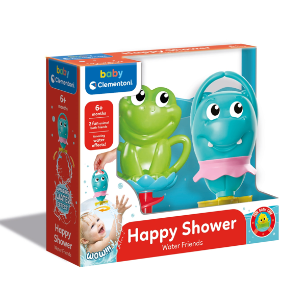 17444 Baby Clementoni - İlk Arkadaşlarım Banyo Oyuncağı +6 ay Kız Erkek Çocuk Oyuncak Eğitici Oyunca - Image 1