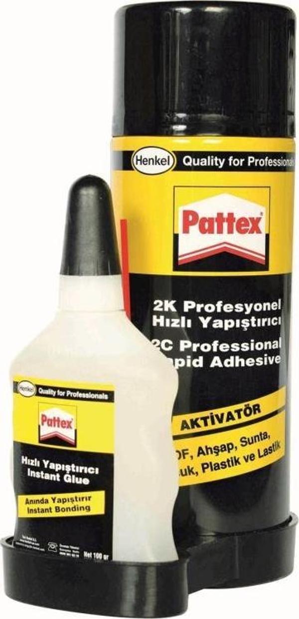 Pattex Sprey Yapıştırıcı MDF Aktivatör 200 ML+50 GR 283540 - Image 1