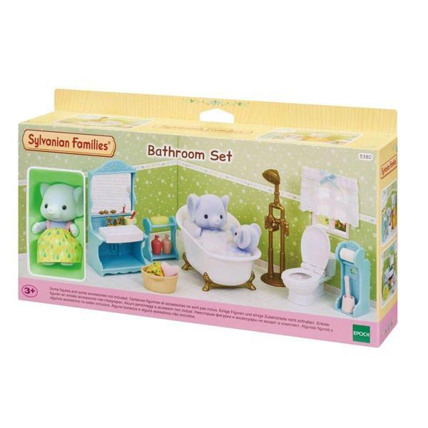 5380 Sylvanian Families Banyo Seti +3 yaş Kız Erkek Çocuk Oyuncak Eğitici Oyuncaklar - Image 1