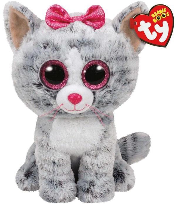 TY Beanie Boo´s Kiki Kedi Peluş 25cm Kız Erkek Çocuk Oyuncak Eğitici Oyuncaklar - Image 1
