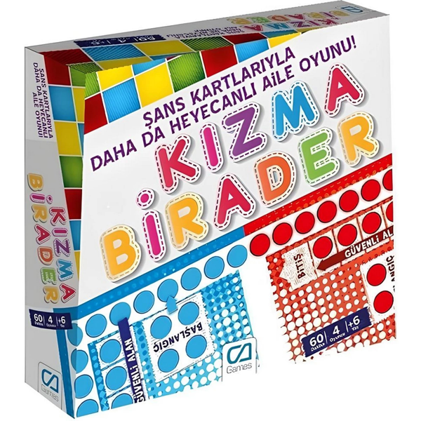Ca Games Kızma Birader 10011 Kız Erkek Çocuk Oyuncak Eğitici Oyuncaklar - Image 1