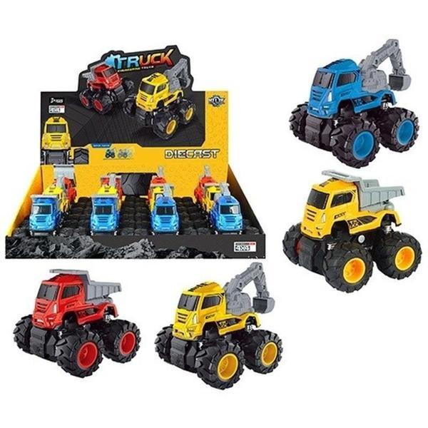 SÜRTMELİ DİE-CAST 4X4 3 ASORTİ -VRD Kız Erkek Çocuk Oyuncak Eğitici Oyuncaklar - Image 1