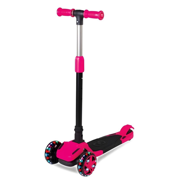 Cool Wheels Tulpar Işıklı Katlanabilir Scooter Pembe Kız Erkek Çocuk Oyuncak Eğitici Oyuncaklar - Image 1